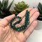 1 or 4 Strands 6x6mm Sea Green Bicone Beads, Imitation Crystal, Grade AA